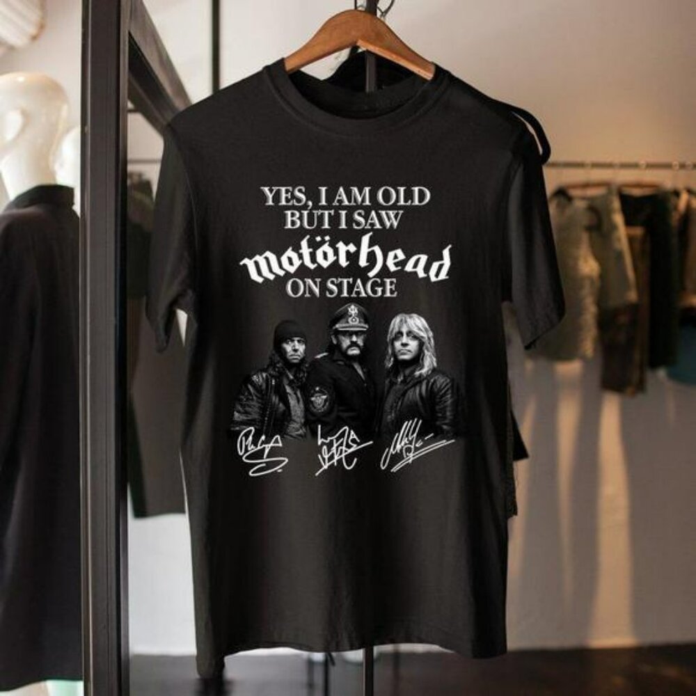 I Saw Motorhead Band Unisex Shirt Motorhead Shirt, Lemmy Tee